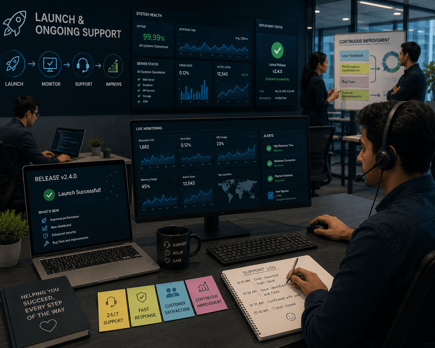 Launch & Ongoing Support