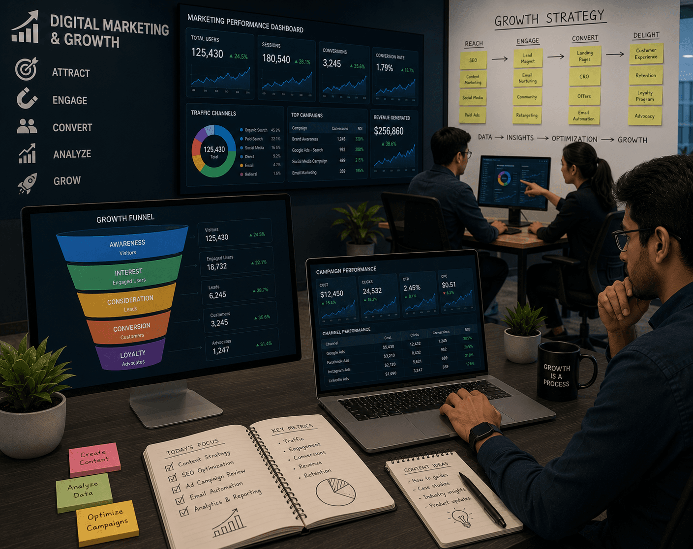 Digital Marketing & Growth
