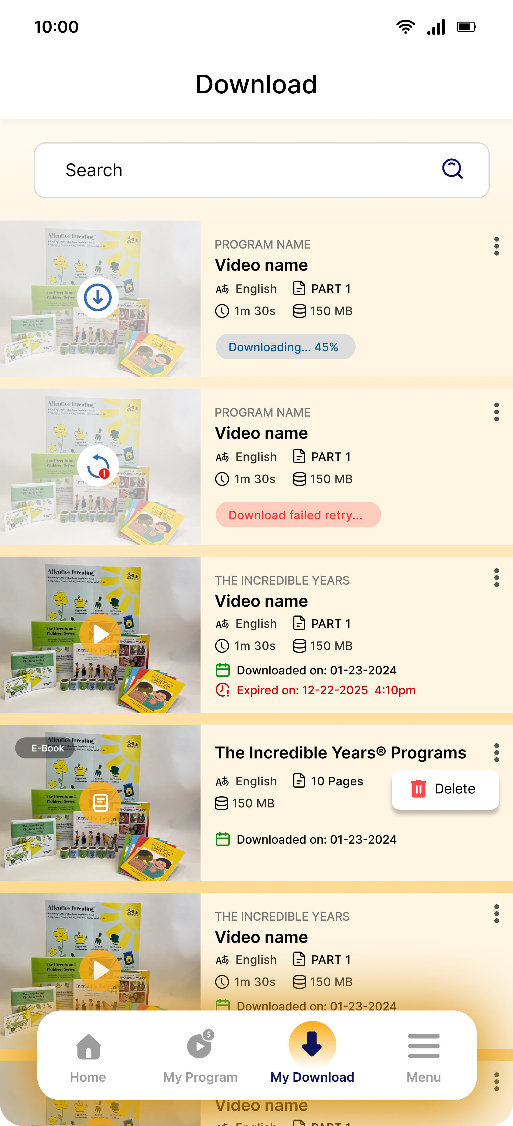Streamly screen 4