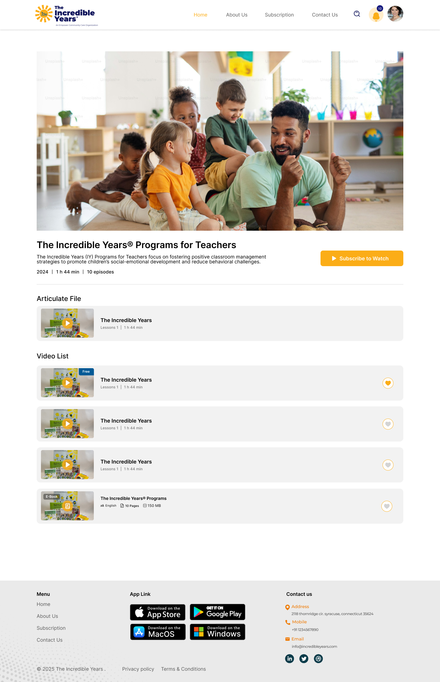 Streamly screen 2